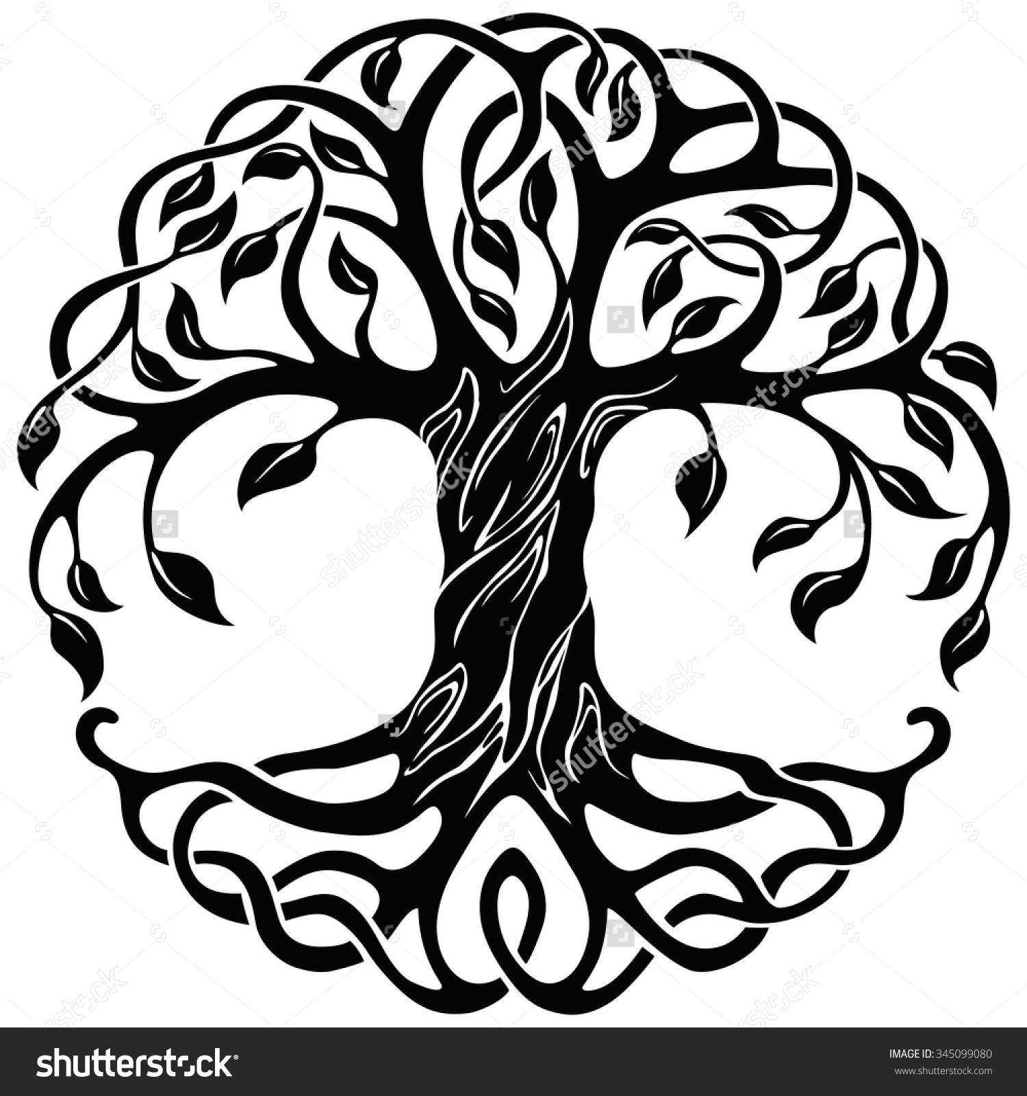 Celtic Tree of Life вектор